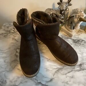BOBS Casual Boots Faux Suede Booties -